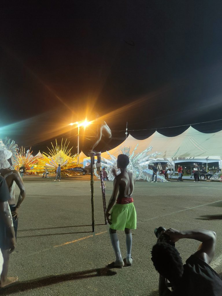 May be an image of dancing, lighting and saxophone