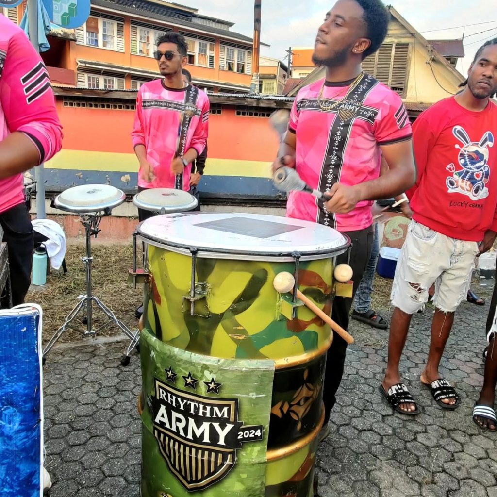 May be an image of one or more people and text