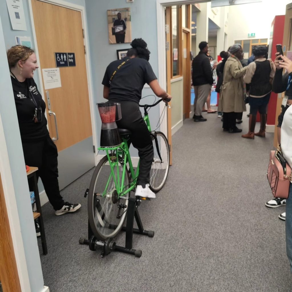 May be an image of bicycle