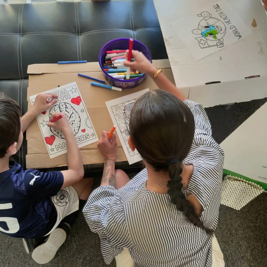 May be an image of studying and text