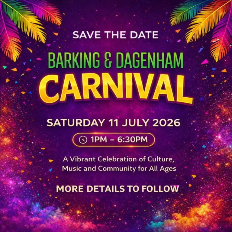 Save the Date – Barking and Dagenham Carnival